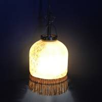 Lampenschirm aus Glas mit Fransen Bild 5