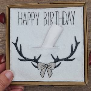 Geschenkbox  Geldgeschenk  Happy Birthday Geburtstag Bild 3