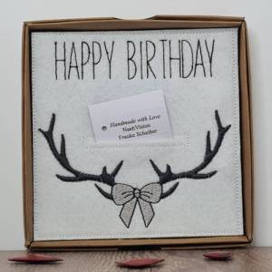 Geschenkbox  Geldgeschenk  Happy Birthday Geburtstag Bild 4