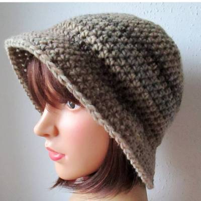 Bucket Hat, Fischerhut, Häkelhut, stylisch und modern