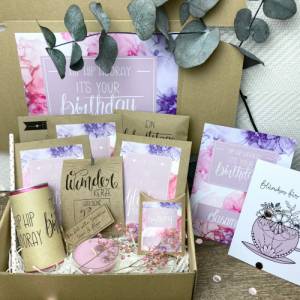 Geburtstagsgeschenk personalisiert, Geburtstagsbox personalisiert, Geschenk für Frauen, Geschenk für Freundin, Geschenk Bild 2