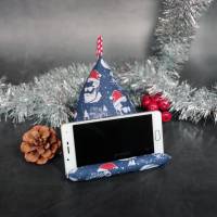 Handykissen / Sitzsack WONDERFUL TIME  - Smartphonestütze Weihnachten, Handyhalterung, Kirschkernfüllung | RÄUBERKIND Bild 1
