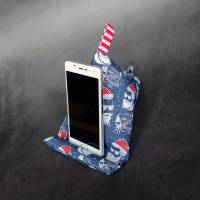 Handykissen / Sitzsack WONDERFUL TIME  - Smartphonestütze Weihnachten, Handyhalterung, Kirschkernfüllung | RÄUBERKIND Bild 6