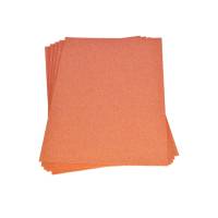 Moosgummiplatte Glitter orange 200 x 300 x 2 mm Bild 2