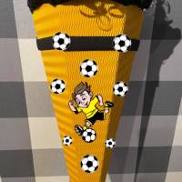 Bastelset für Schultüte Zuckertüte Fußballspieler Verschiedene Farben Bild 3