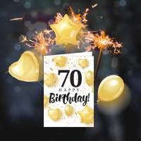 Friendly Fox Geburtstagskarte runder Geburtstag - Geburtstag Glückwunschkarte zum Geburtstag - A5 Happy Birthday Bild 10