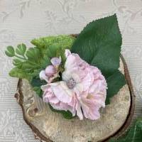 Blumen Haarschmuck - Haarkamm mit Kunstblumen Bild 1