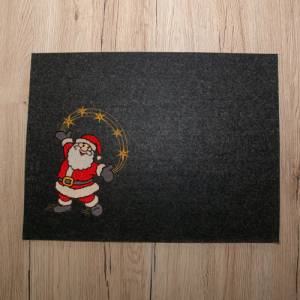 Stickdatei Weihnachtsmann - 13 x 18 cm Rahmen - weihnachtliches Stickmotive, digitale Stickdatei, Nadelmalerei Bild 1