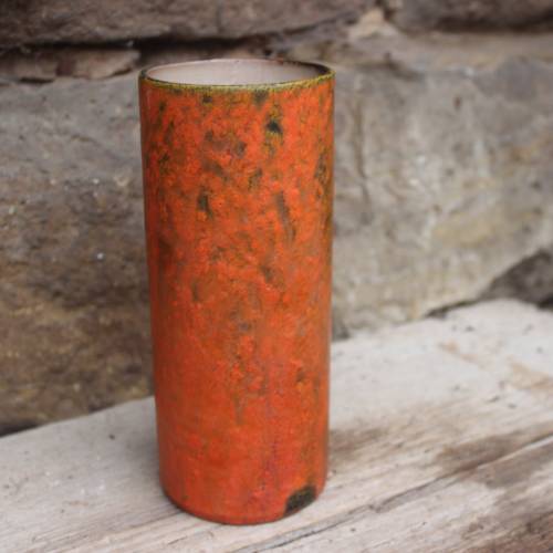 Ruscha Vase 835 Volcano Glace Kurt Tschörner WGP Midcentury 60er 70er Jahre West Germany