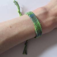 Gewebtes Armband - grün Bild 1
