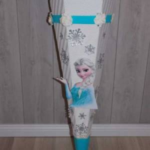 Bastelset für Schultüte Zuckertüte Eiskönigin Elsa Verschiedene Farben Bild 1