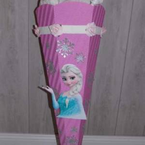 Bastelset für Schultüte Zuckertüte Eiskönigin Elsa Verschiedene Farben Bild 5