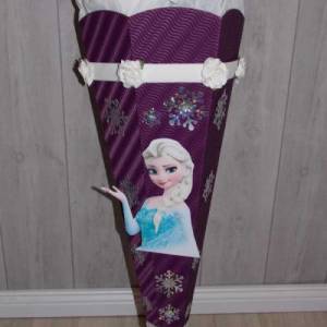 Bastelset für Schultüte Zuckertüte Eiskönigin Elsa Verschiedene Farben Bild 9