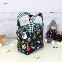 Weihnachtsmotive ~ Kindertasche | Wendetasche | Weihnachten | Geschenke für Kinder Bild 2