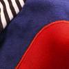 Langarmshirt mit applizierten Engelsflügeln, 98 / 104, blau rot, Upcycling, Weihnachtsgeschenk Bild 3