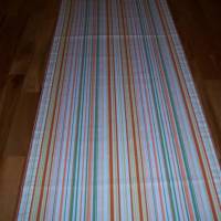 Tischläufer, dezente Streifen in Terra-Tönen, wunderschöne weiche Farben in 40x180cm Bild 1