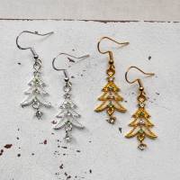Ohrringe Weihnachtsbaum • Ohrhänger | Ohrschmuck | Weihnachten Bild 4