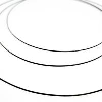 Edelstahl-Collier mit Magnetverschluss schwarz Bild 2