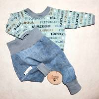 Babyset 2-teilig, Babykleidung, Kinderkleidung, Pumphose, Sweatshirt, Größe 62/68 Bild 7