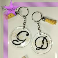 Schlüsselanhänger personalisiert aus Acryl / Namen / Brautjungfer / JGA Geschenk, Schlüsselring, Party Gastgeschenk Bild 5