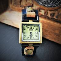 Armbanduhr, Leder trifft auf Kork, verschiedene Farben und Designs Bild 1