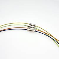 Edelstahl-Collier mit Magnetverschluss bunt Farbauswahl Bild 3