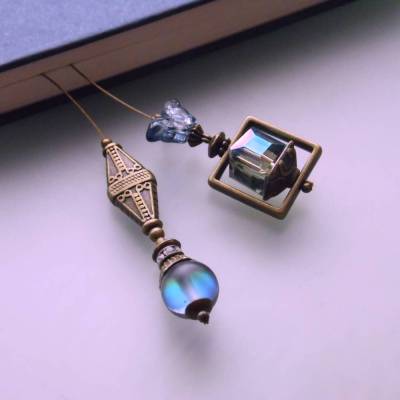 Schmetterling  Lesezeichen Polarlicht - besonderes Geschenk zum Buch