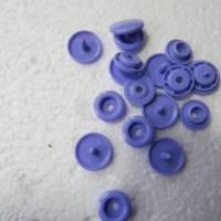 25 Druckknöpfe  in lila Fliederfarben helllila nähfrei snaps 12,4 mm T5  B28 Bild 2