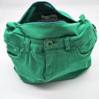 Tasche grün, Upcycling Bild 8