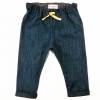 Hose 74 / 80 blau Jeans, Baumwolle, Upcycling, Unikat, Babyhose, Kinderhose, Bild 3