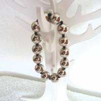Perlenarmband Silver-Pearls zeitlos elegant handgemacht von Hobbyhaus Bild 10