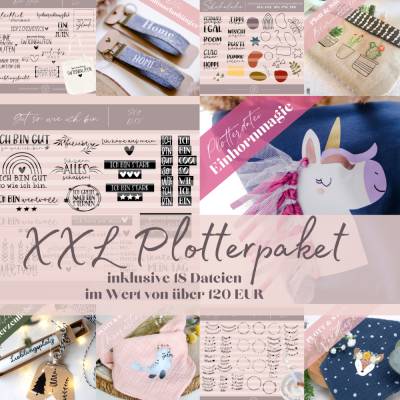 XXL Plotterpaket mit 18 Dateien