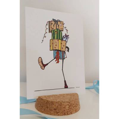 Happy Birthday - Postkarte