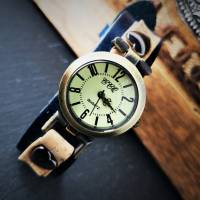 Armbanduhr, Leder trifft auf Kork, verschiedene Designs Bild 2