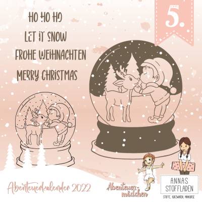 Schneekugel Plotterdateien - inkl. Digistamps