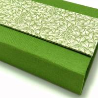 Stiftschachtel Stiftbox Griffelkasten grün Buchbindehandwerk von Pappelapier Bild 2