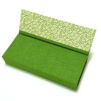 Stiftschachtel Stiftbox Griffelkasten grün Buchbindehandwerk von Pappelapier Bild 5