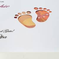 Personalisiertes Geldgeschenk zur Geburt, Geschenk Geburt Mädchen und Jungen, Geschenk zur Geburt personalisiert Bild 4