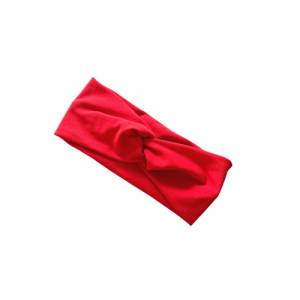 rotes Knotenstirnband für Damen Bild 1