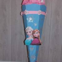 Bastelset für Schultüte Zuckertüte Eiskönigin Elsa und Anna Verschiedene Farben Bild 2