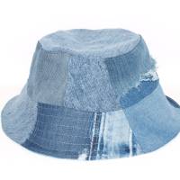 Jeans Bucket Hat upcycling Jeanshut Fischerhut unisex Bild 2