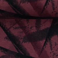 Sweat Shirt Toronto  angeraut  abstrakt bordeaux Oeko-Tex Standard 100(1m/18,-€) Bild 3