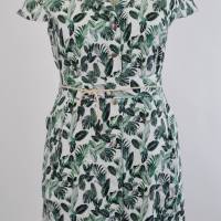 Damen Sommer Kleid | Grüne Blätter | Bild 2