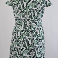 Damen Sommer Kleid | Grüne Blätter | Bild 4