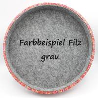 Würfelteller/Paschteller Acryl aus Holz und Filz - Ø ca. 34cm Einzelstück - Pink/Purple Bild 6