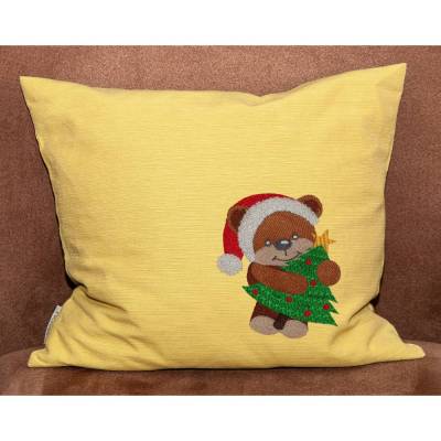 Stickdatei Weihnachtsbärli - 13 x 18 cm Rahmen - weihnachtliches Stickmotive, digitale Stickdatei, Nadelmalerei