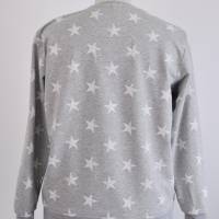Damen Sweatshirt | Sternen und Anker Druck Motive | Bild 3