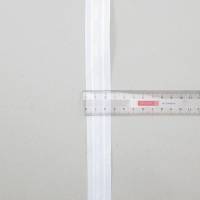 Gardinen-Faltenband, 26mm breit, 3 Falten, 10cm Abstand, Zugabe 200 %, weiß Bild 3