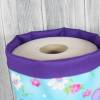 RollenSocke  Klopapierverstecker Klorollenbanderole Klohut Clohut Toilettenpapier Bad WC Shabby Vintage Landhaus Bild 3