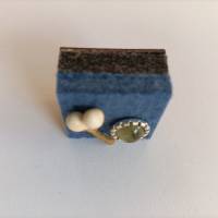 Inchie - Magnete aus Filz graublau Farbkombination Magnet Bild 2